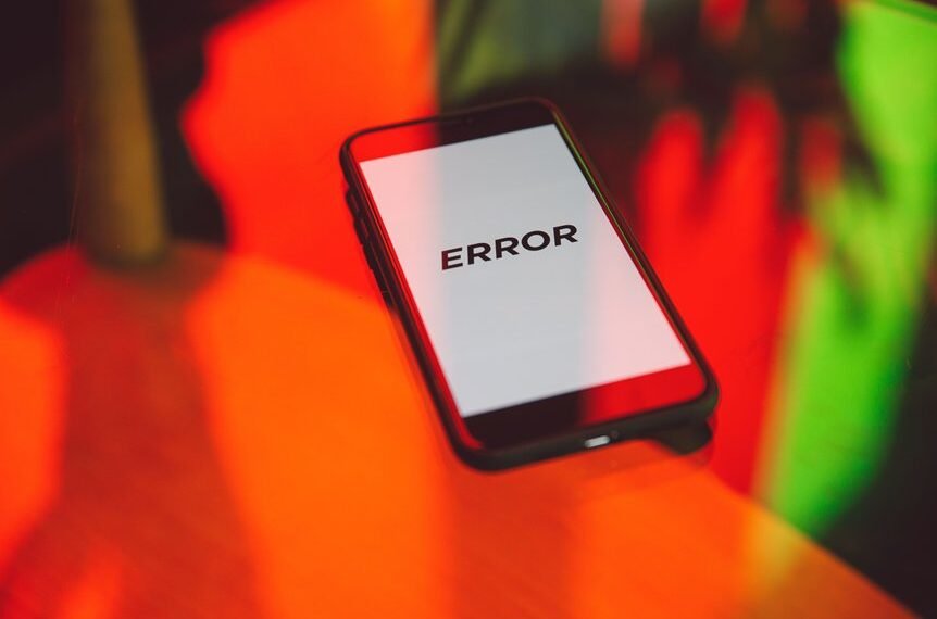 frequent errors impairing use